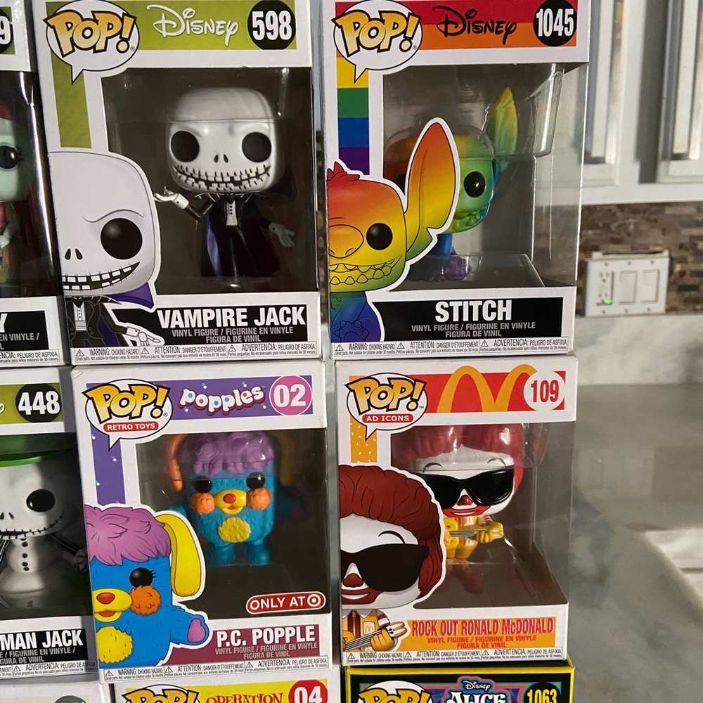 Large Lot Funko Pop Disney McDonald’s Popples Operation - Picture 10 of 10